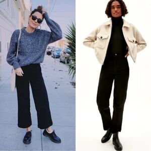 The corduroy wide leg pant